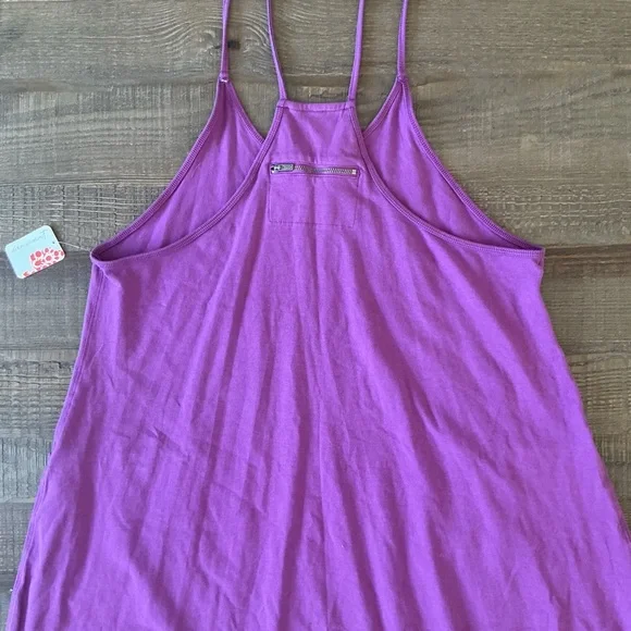 Free People Movement Hot Shot Onesie Purple Size Medium